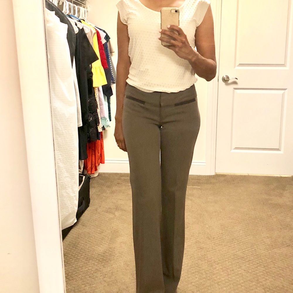 EXPRESS BROWN PANTS, BOOTCUT